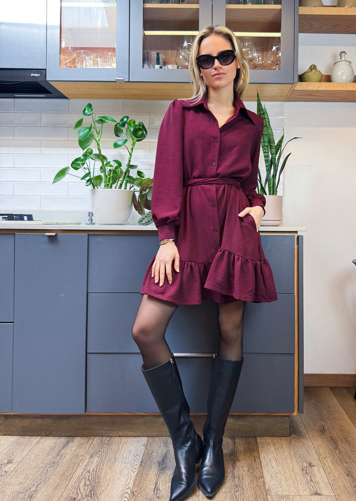 Vestido Nina | Burdeo