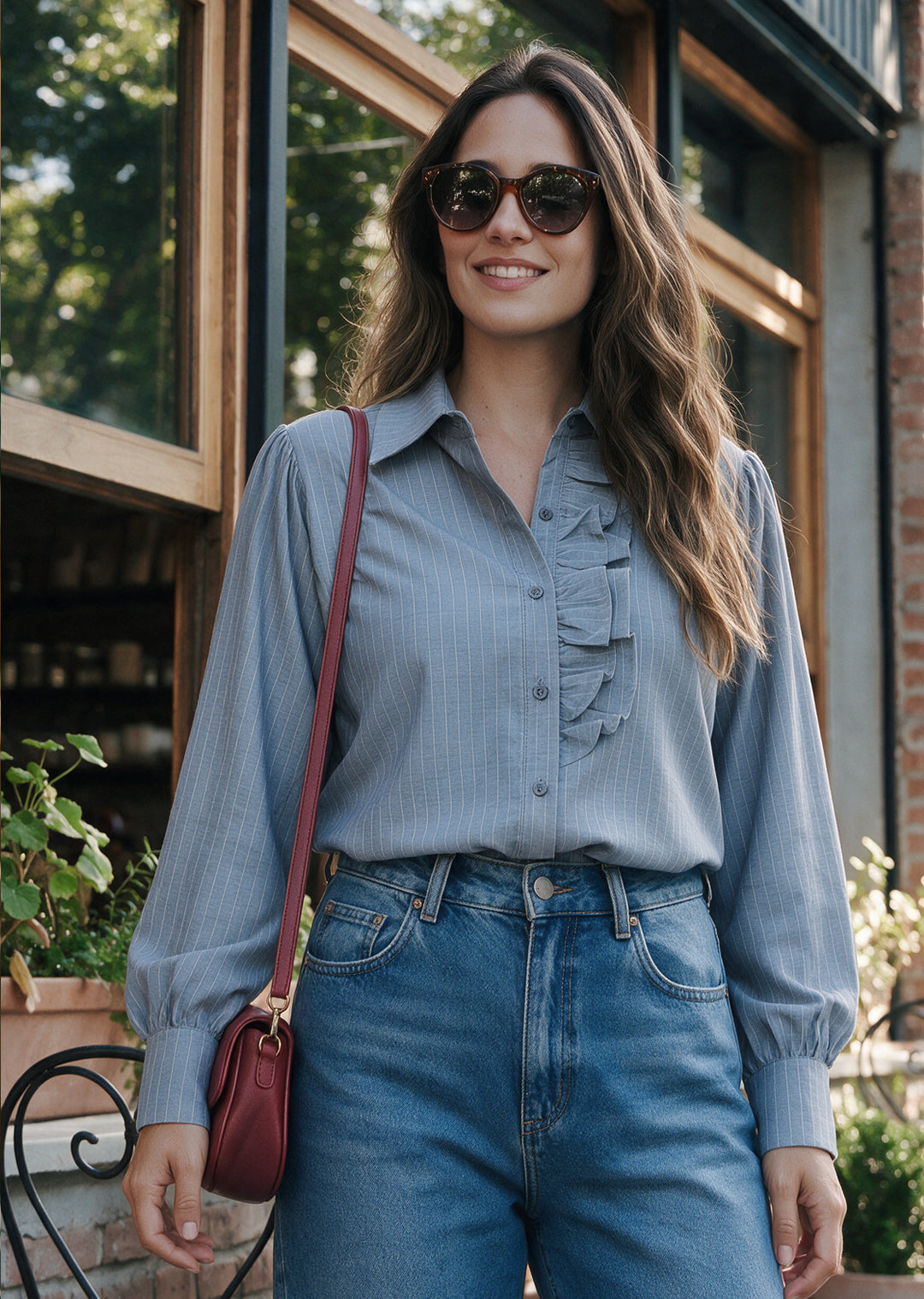 Blusa Isa | Gris