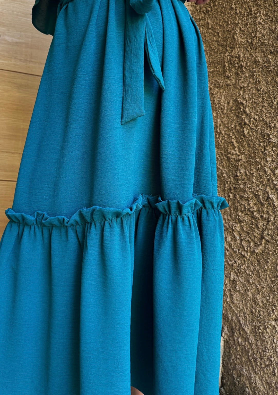 Vestido Clara | Petróleo