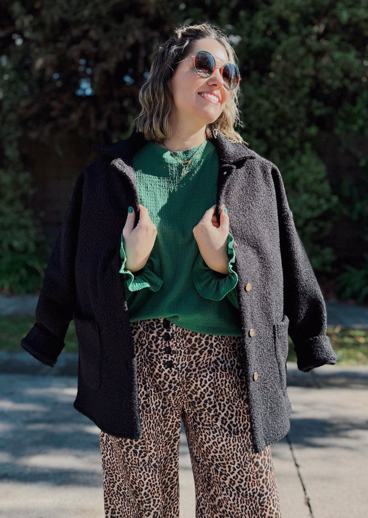 Polera Ada | Textura, Verde