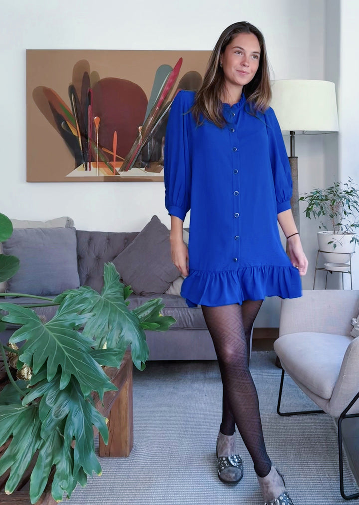 Vestido Antonia | Azul