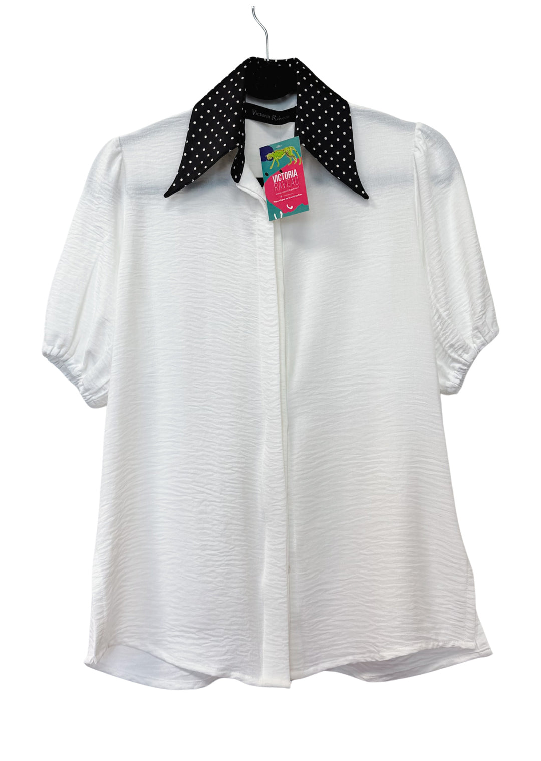 Blusa Berni | Crudo + Puntos