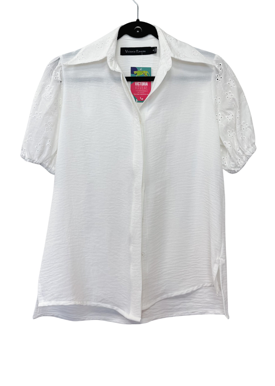 Blusa Berni | Crudo + Broderie