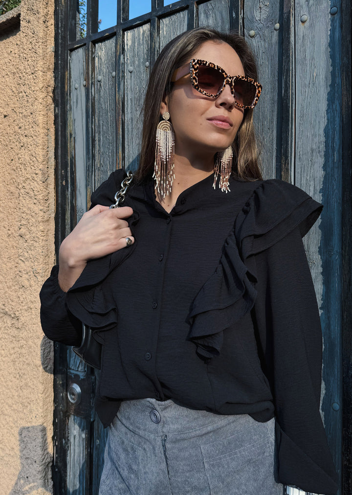 Blusa Sofía | Negra