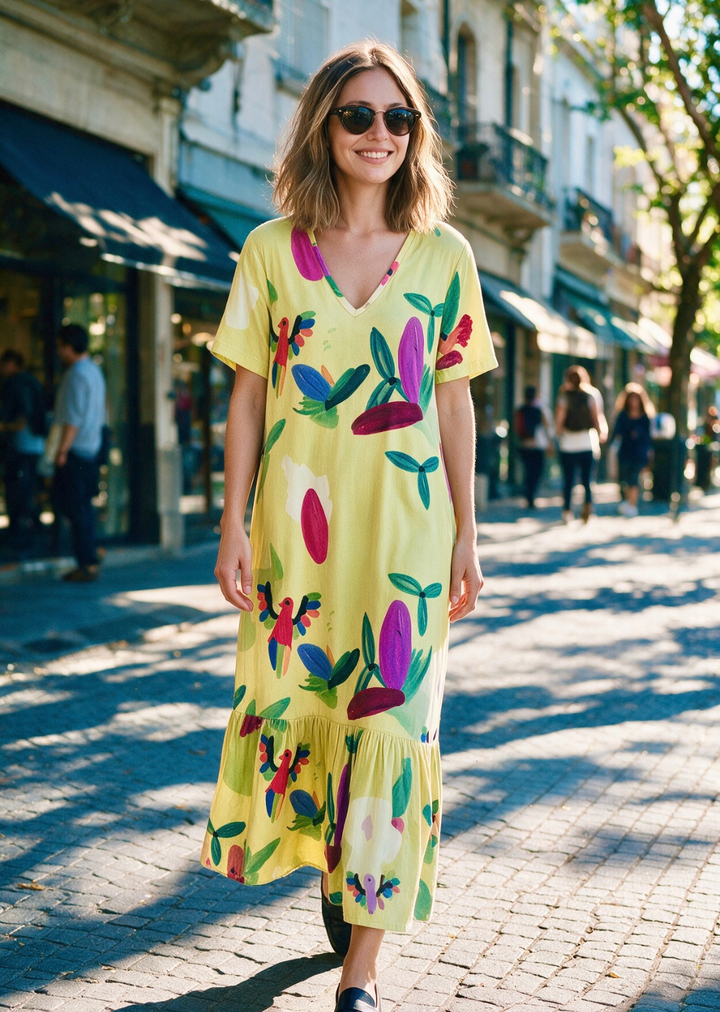 Vestido Rafa | Selva, Limón