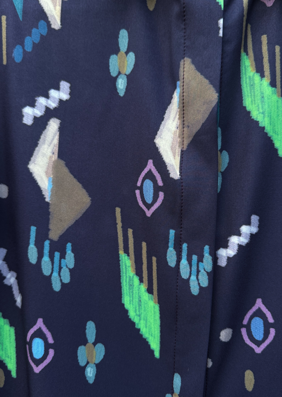 Blusa Bernarda | Tribal blue