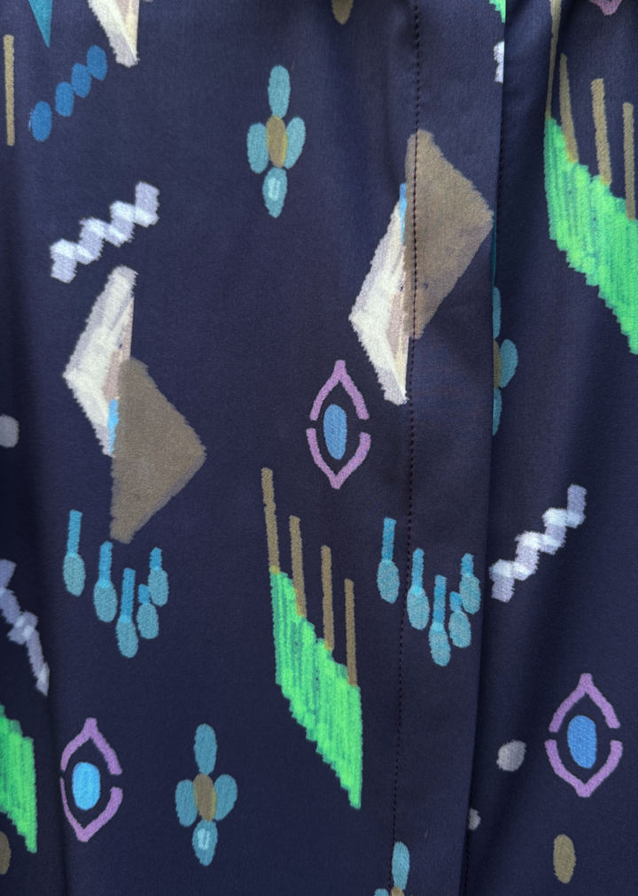 Blusa Bernarda | Tribal blue
