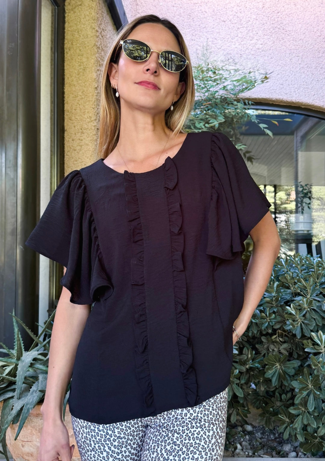 Blusa Alba | Negra