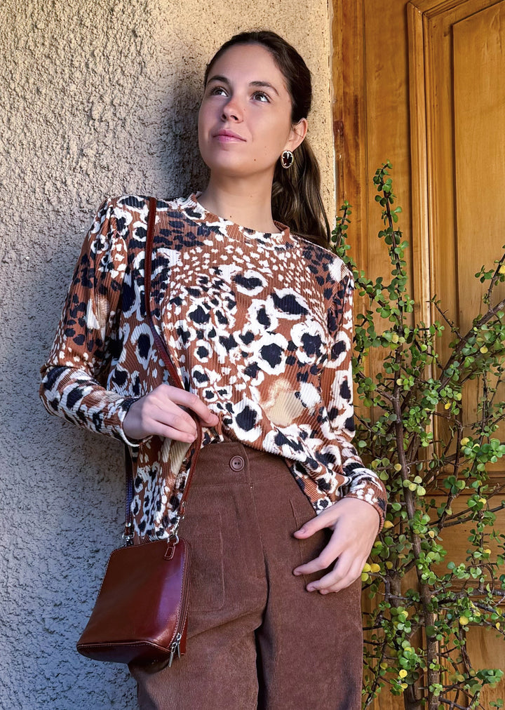 Polerón Eve | Animal Print