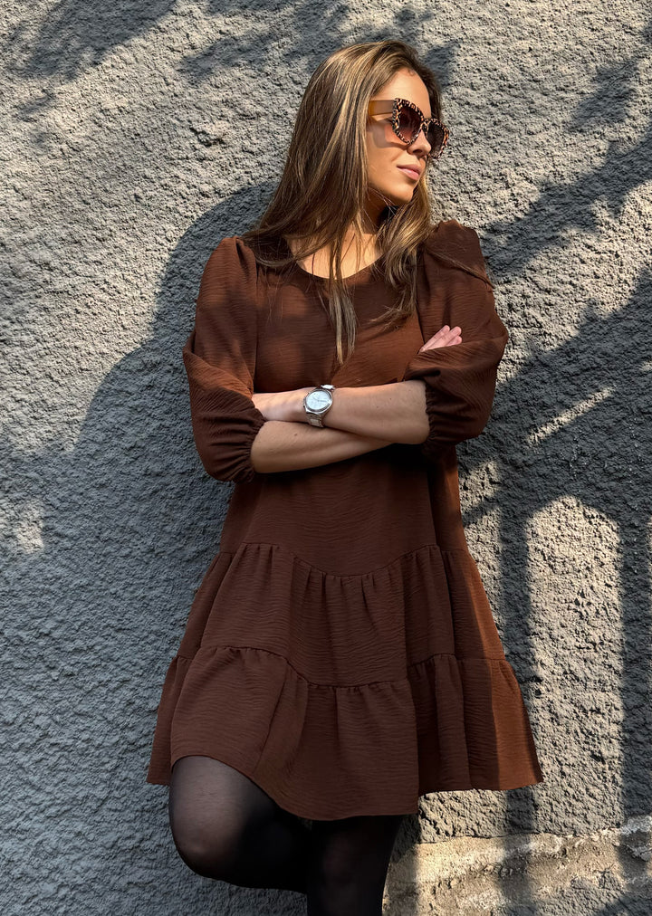 Vestido Gloria | Café