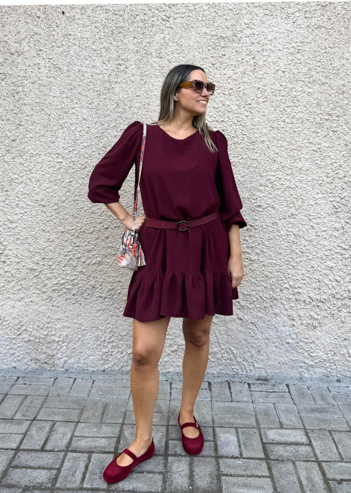 Vestido Mila | Burdeo
