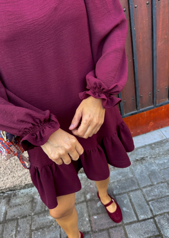Vestido Mila | Burdeo
