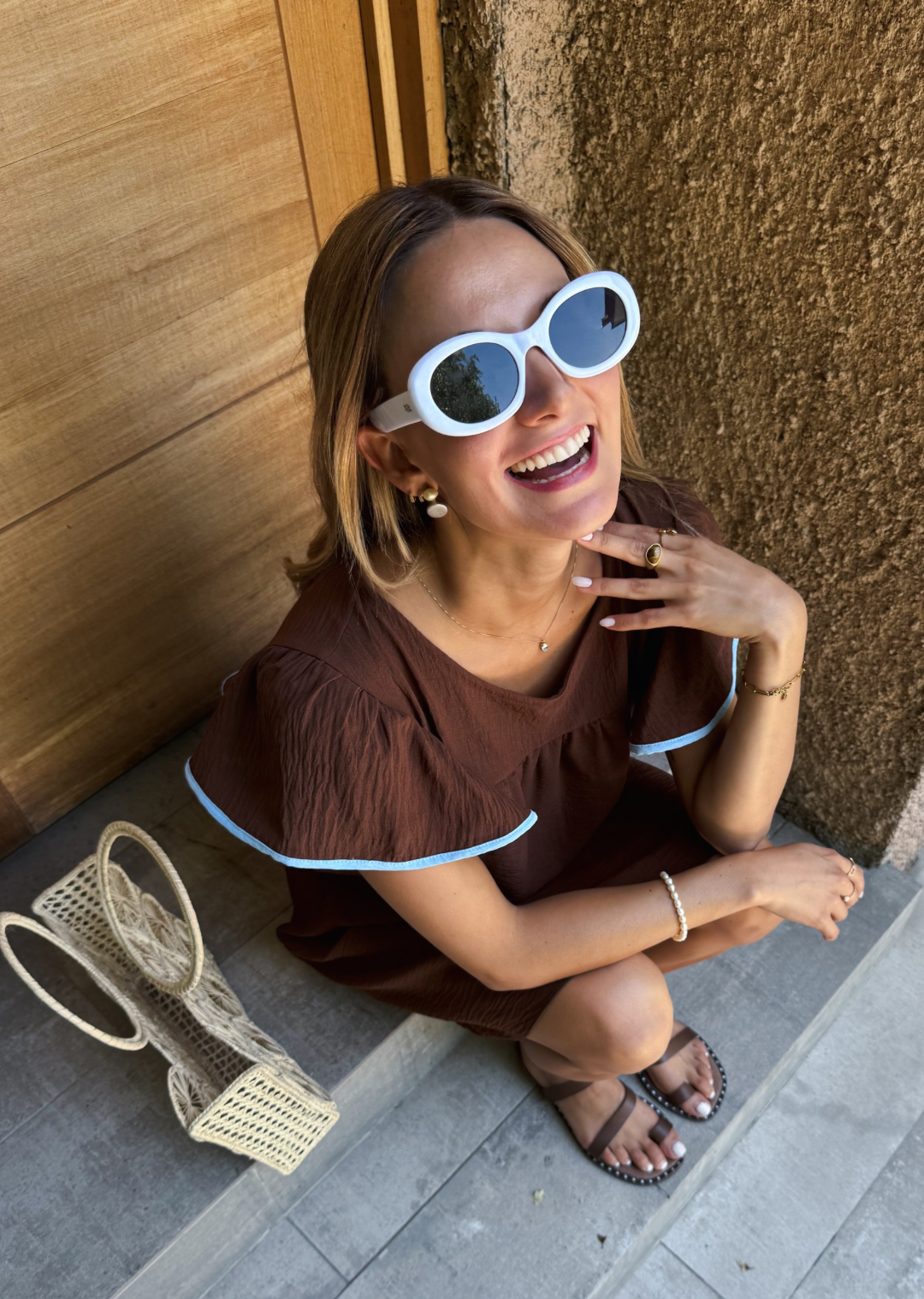 Vestido Cote | Café