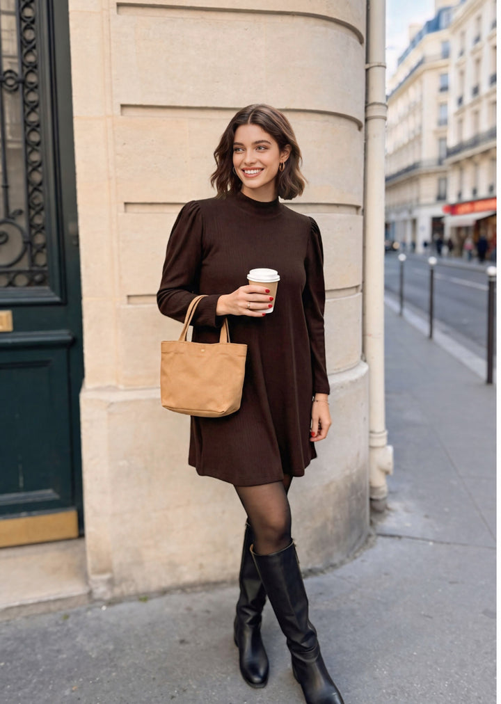 Vestido Lara | Chocolate