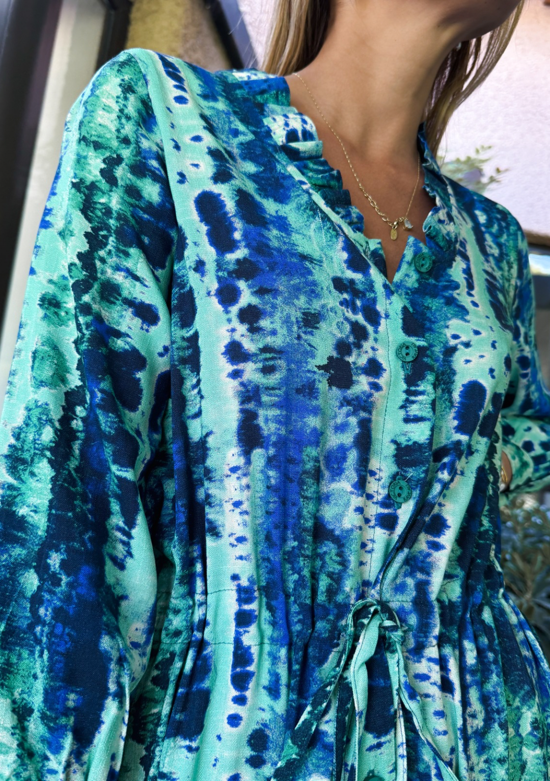 Vestido Mara | Mix - Verde