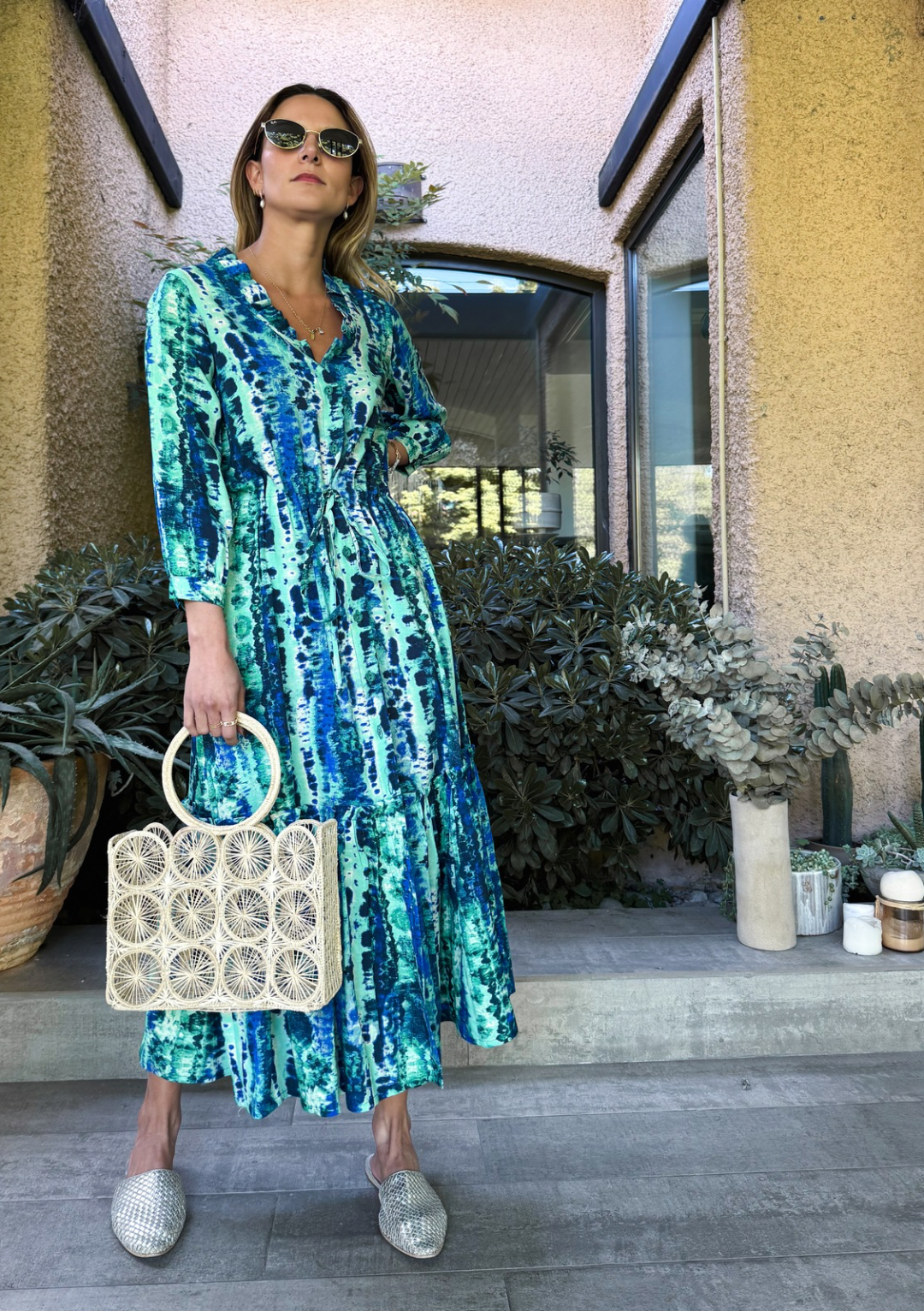 Vestido Mara | Mix - Verde