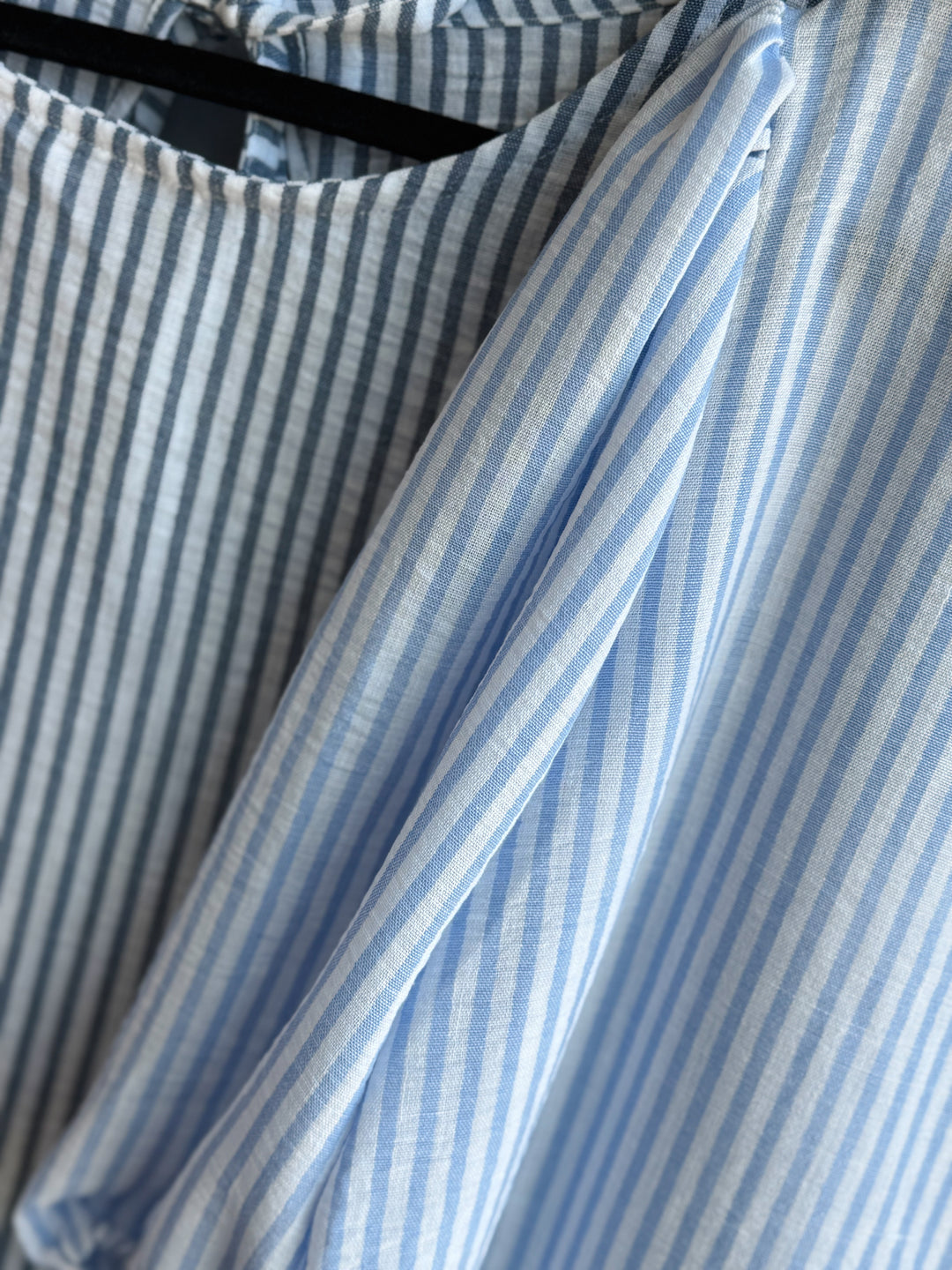 Blusa Gloria | Rayas Celestes