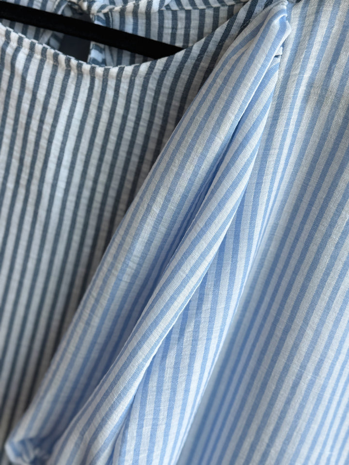 Blusa Gloria | Rayas Celestes