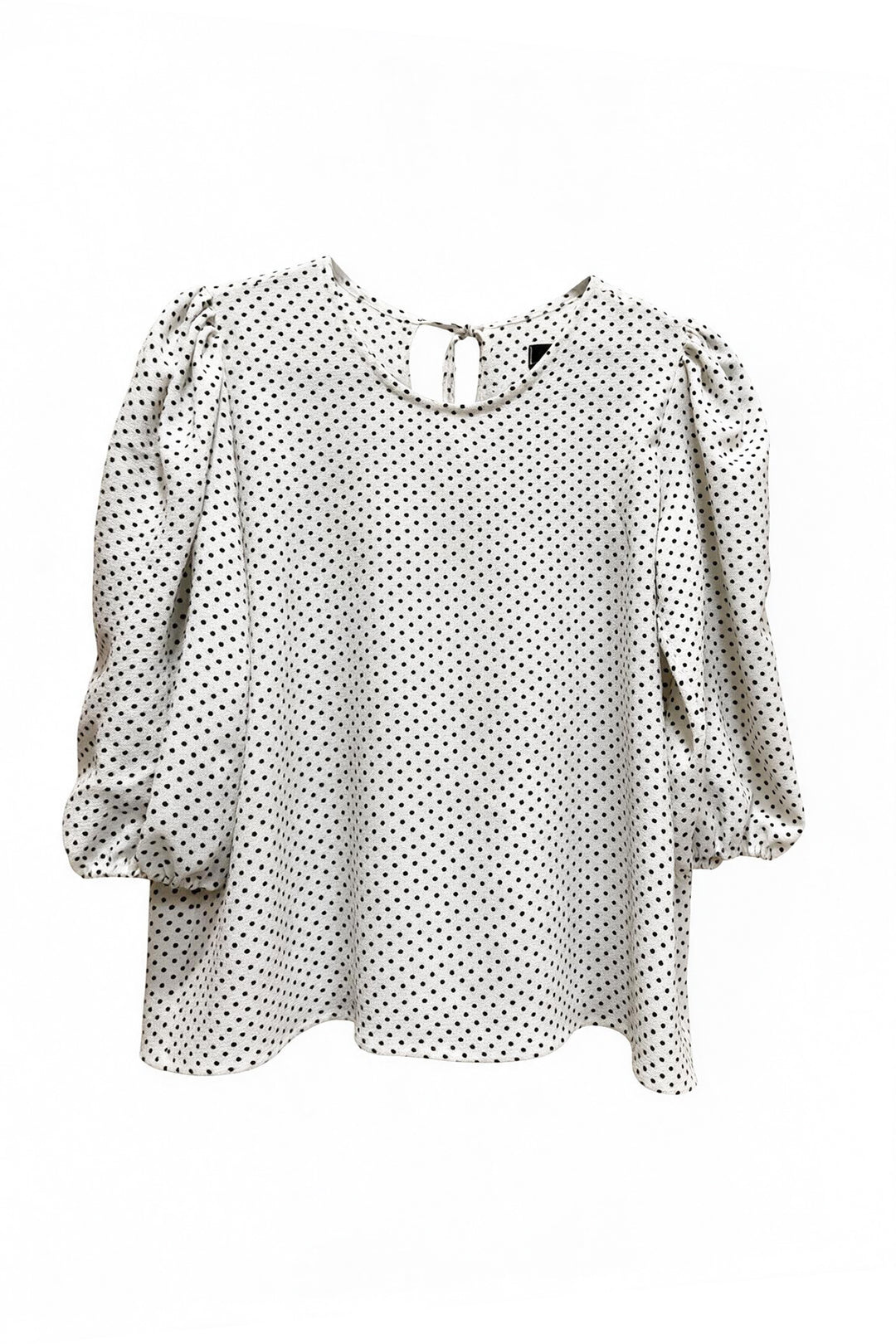 Blusa Gloria manga 3/4 | Crudo, puntos negros