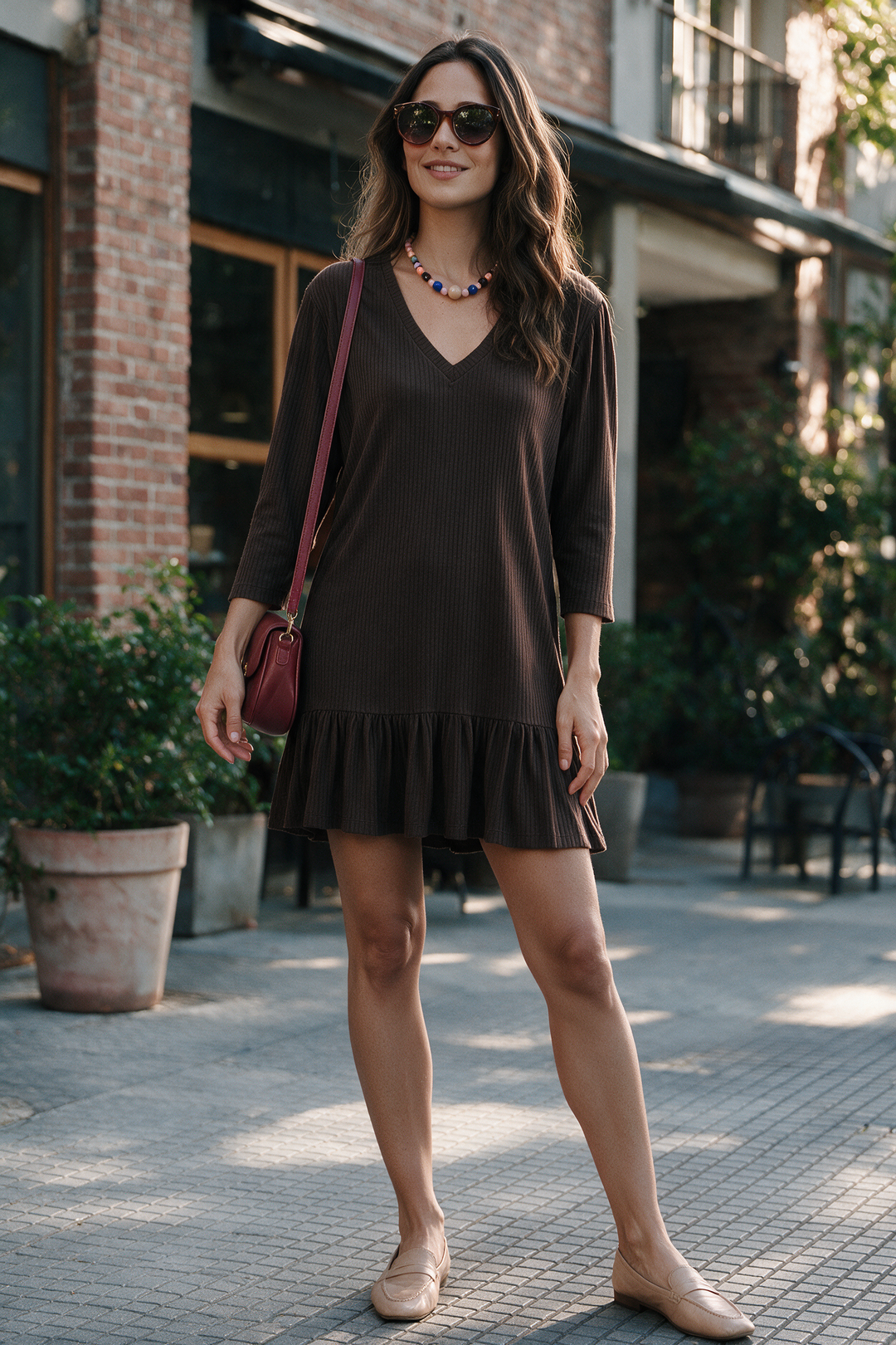 Vestido Fer | Chocolate
