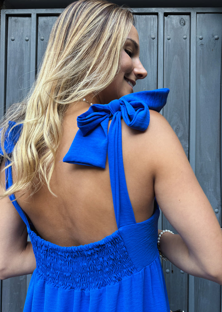 Vestido Isi | Azulino