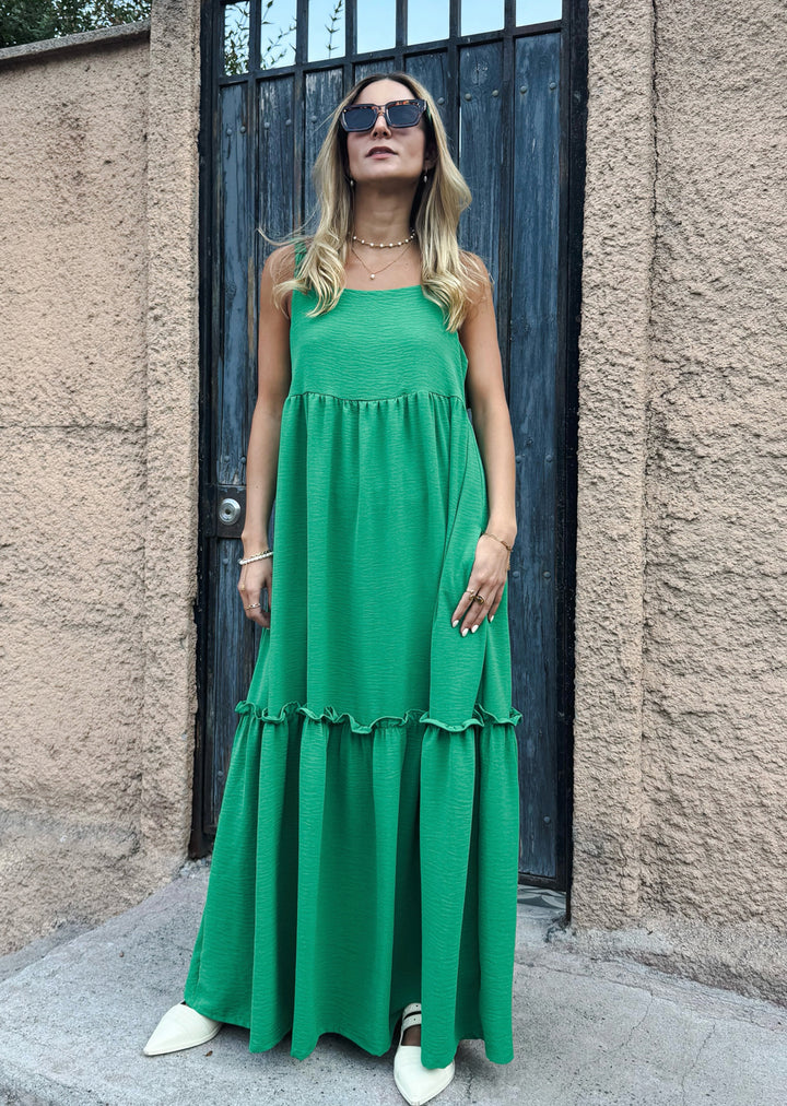 Vestido Isi | Verde