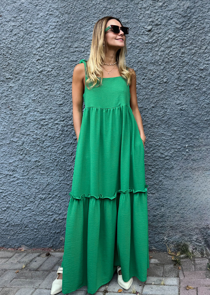 Vestido Isi | Verde