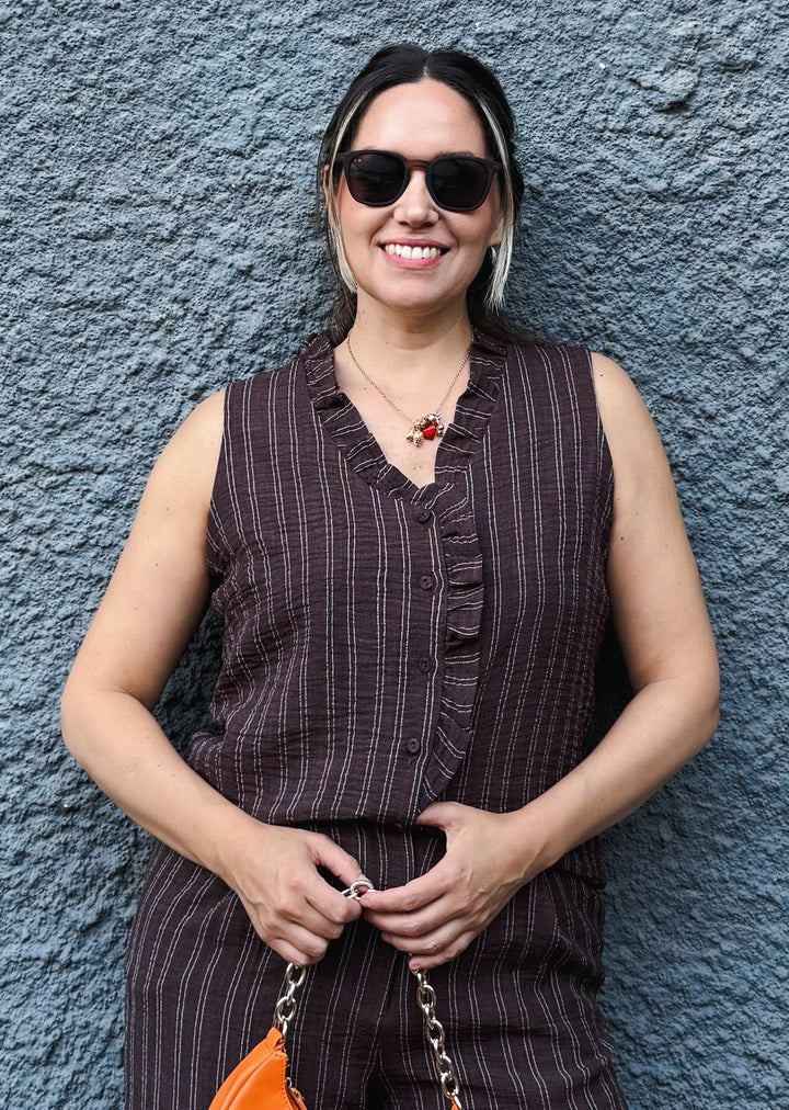 Blusa Pacita | Chocolate