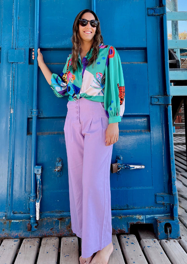 Pantalón Florencia | Lila