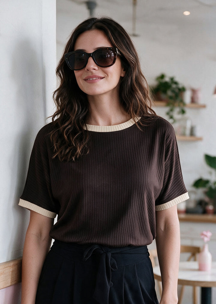 Polera Pili | Bicolor