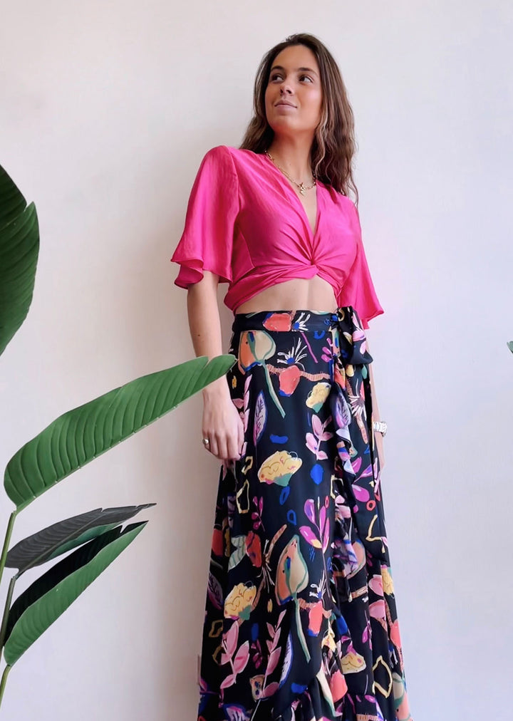 Top Augusta | Fucsia