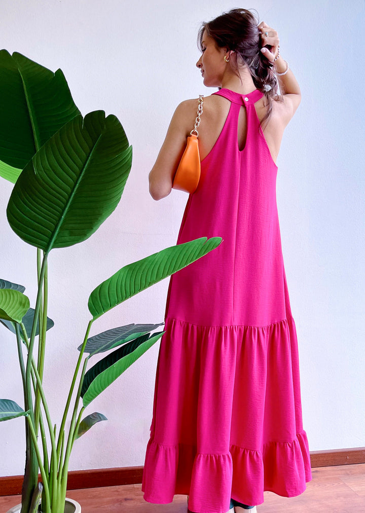 Vestido Roberta | Fucsia