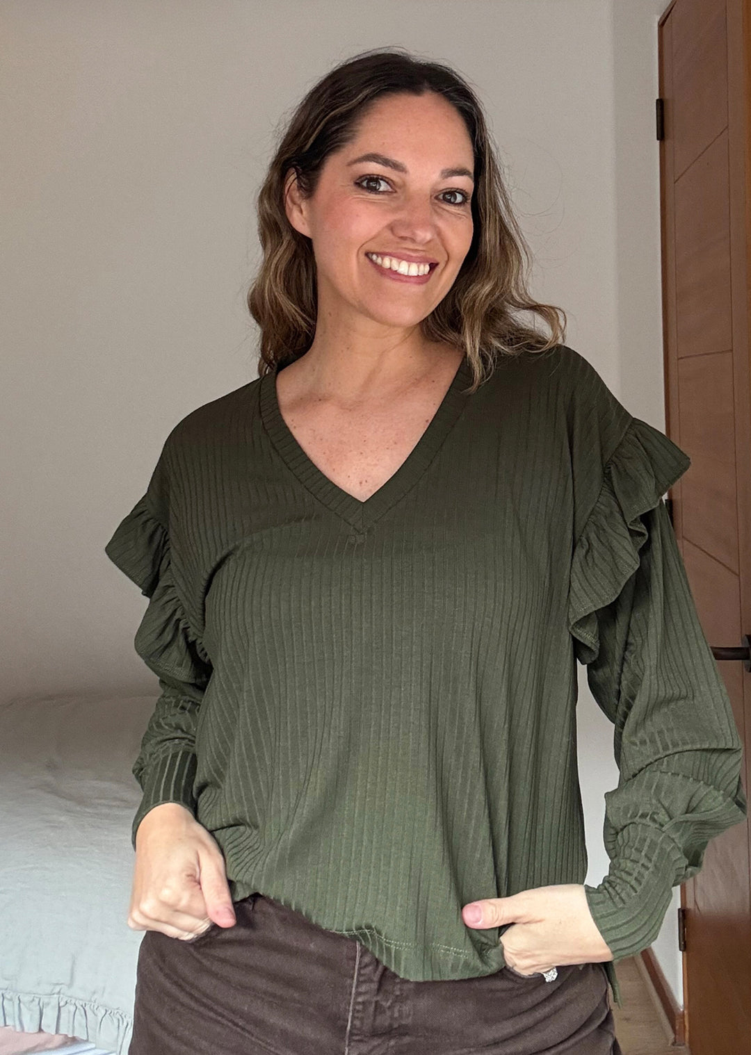 Polera Gala | Musgo