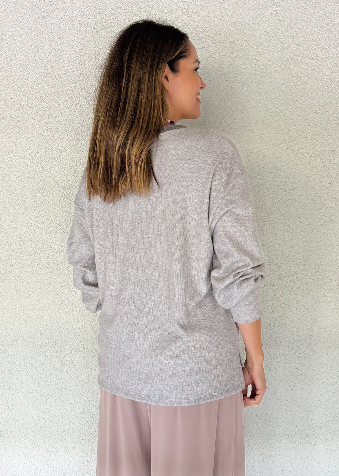 Polera Adela | LANILLA Gris