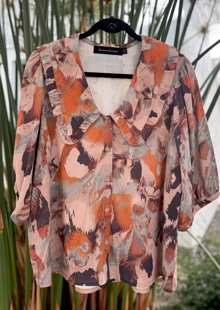 Blusa Amelia | Tierra