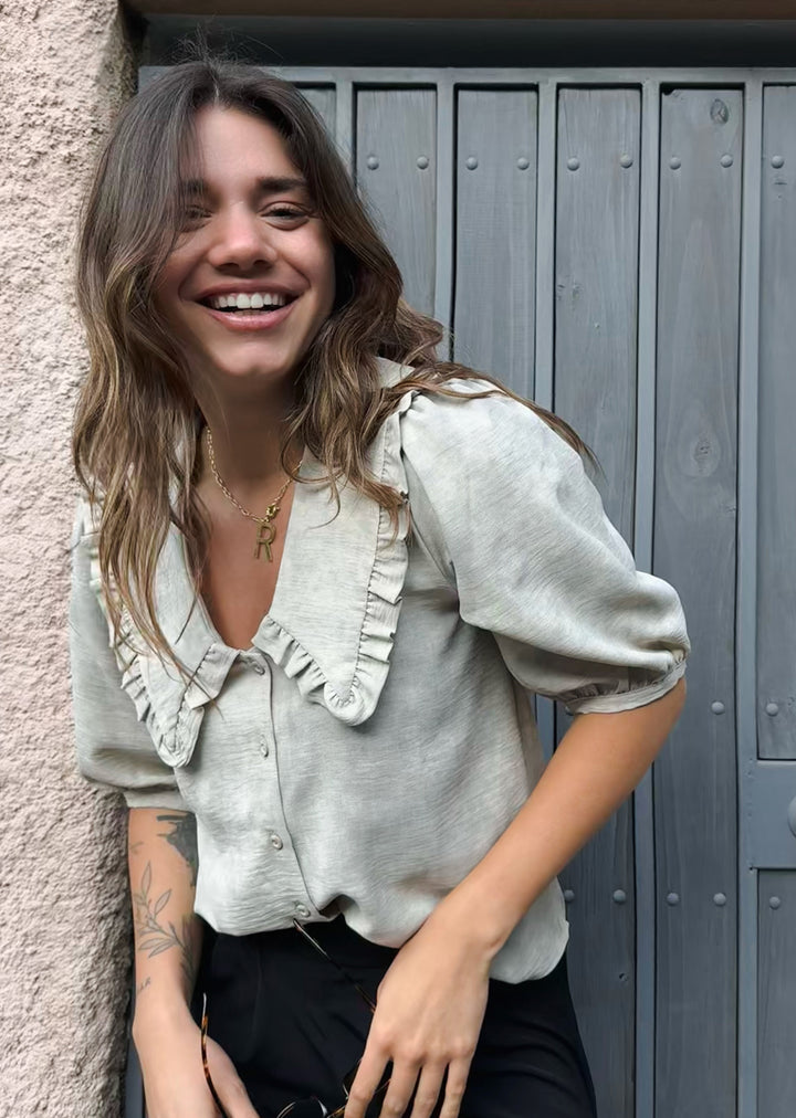 Blusa Amelia | Gris Humo