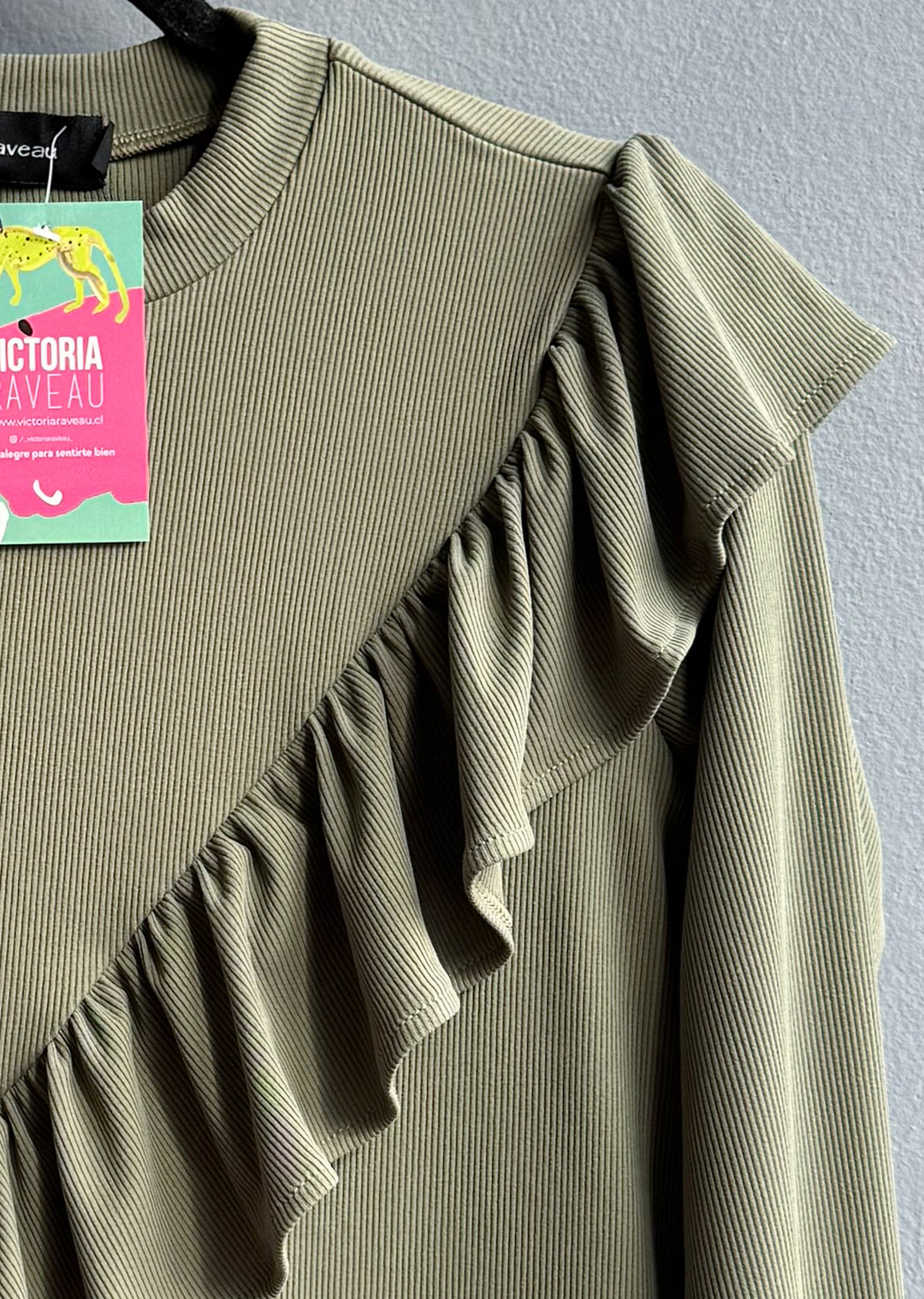 Polera Begoña | Musgo