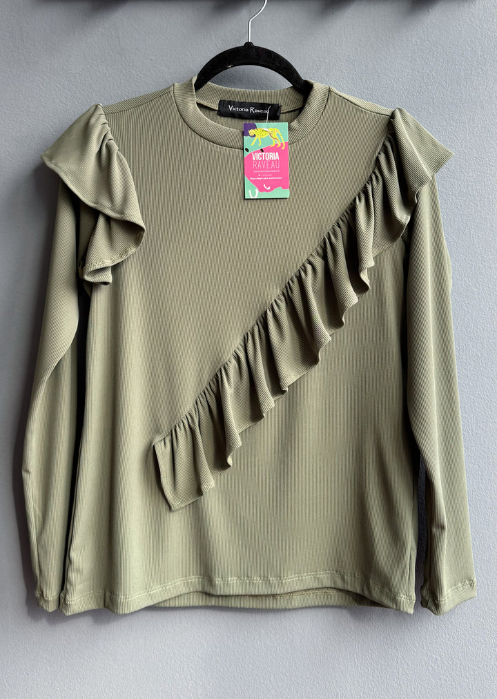 Polera Begoña | Musgo