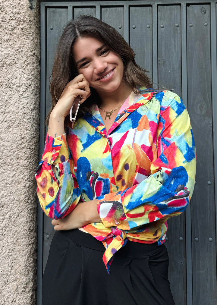 *PRE VENTA*  Blusa Bernarda | Acuarela