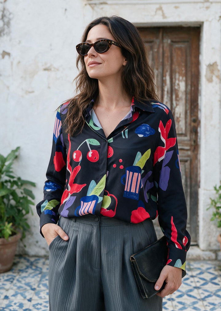 Blusa Bernarda | Cereza