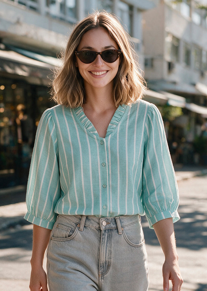 Blusa Ana | Rayas
