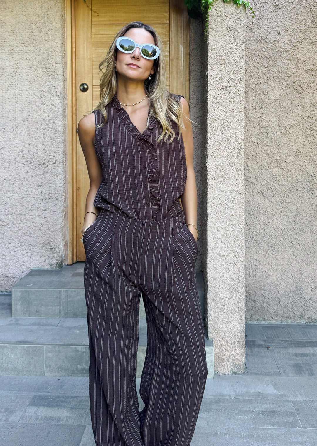 Pantalón Pacita | Chocolate