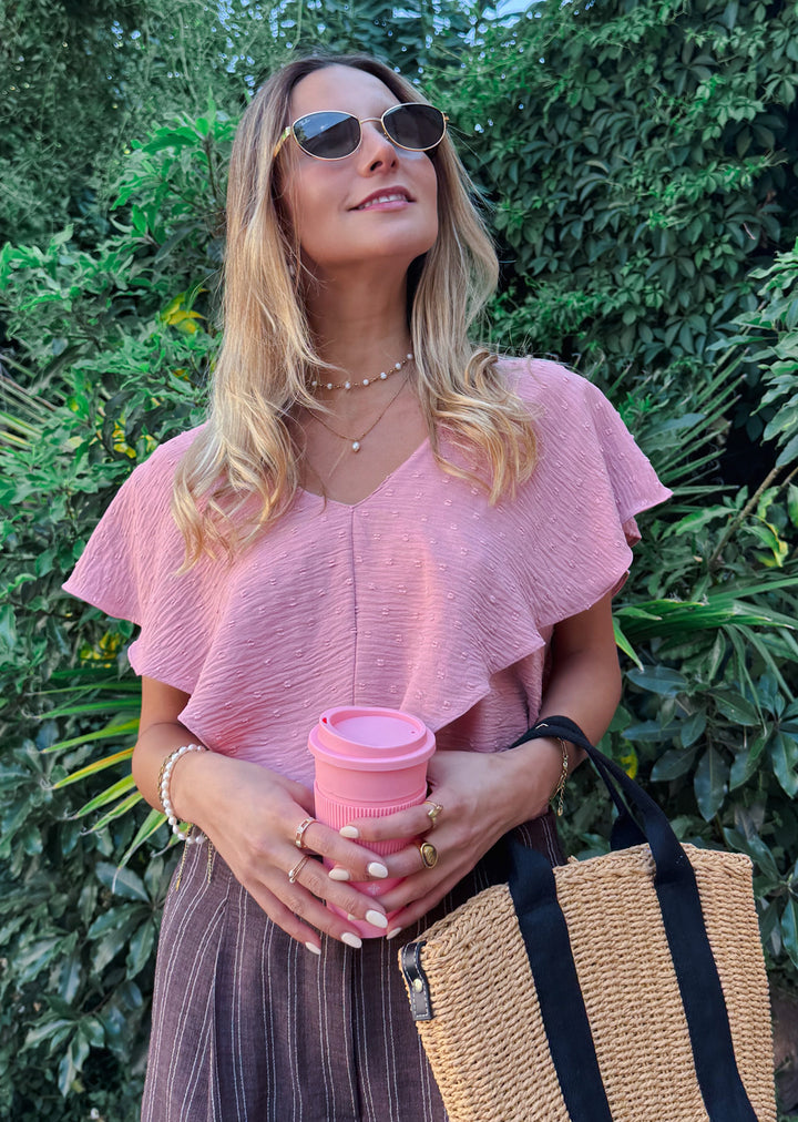 Blusa Clara | Rosa