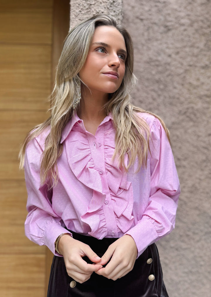 Blusa Isa | Light red