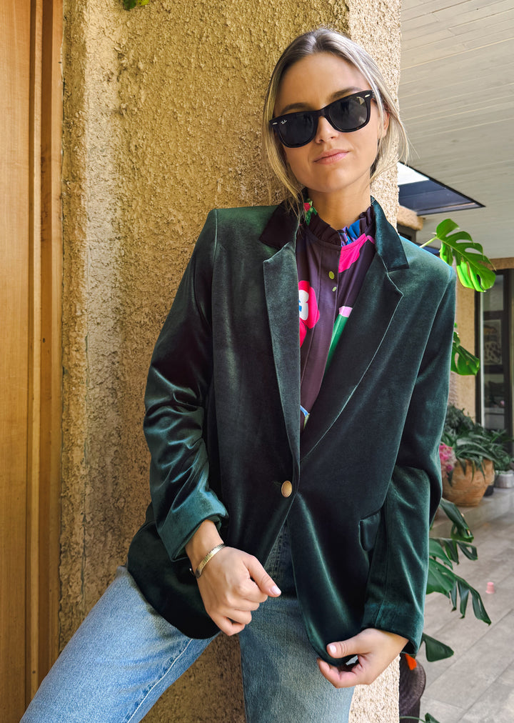 Blazer Isi | Verde Botella