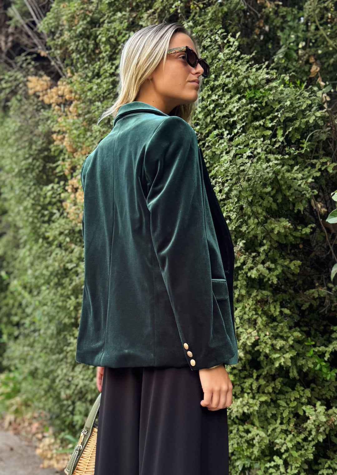 Blazer Isi | Verde Botella
