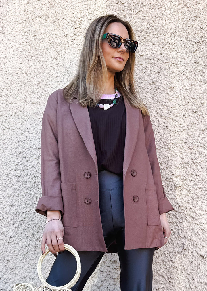 Blazer Paula | Chocolate