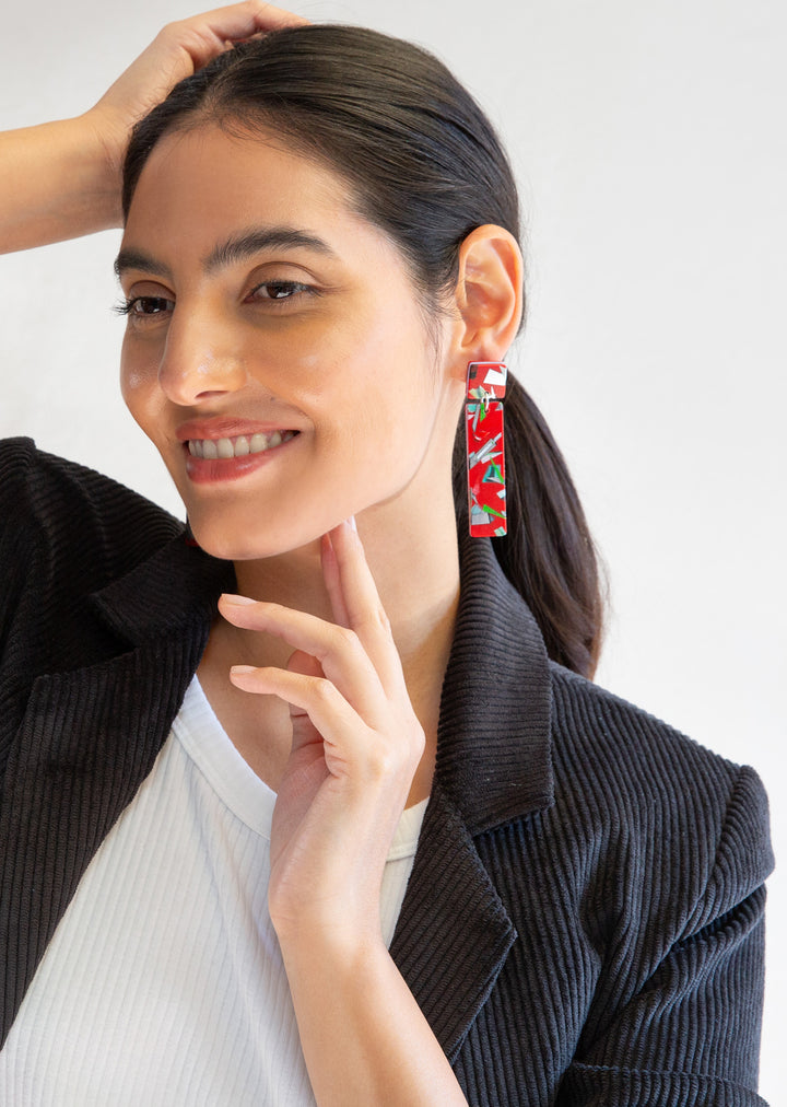 Blazer Lupe Cotelé | Negra