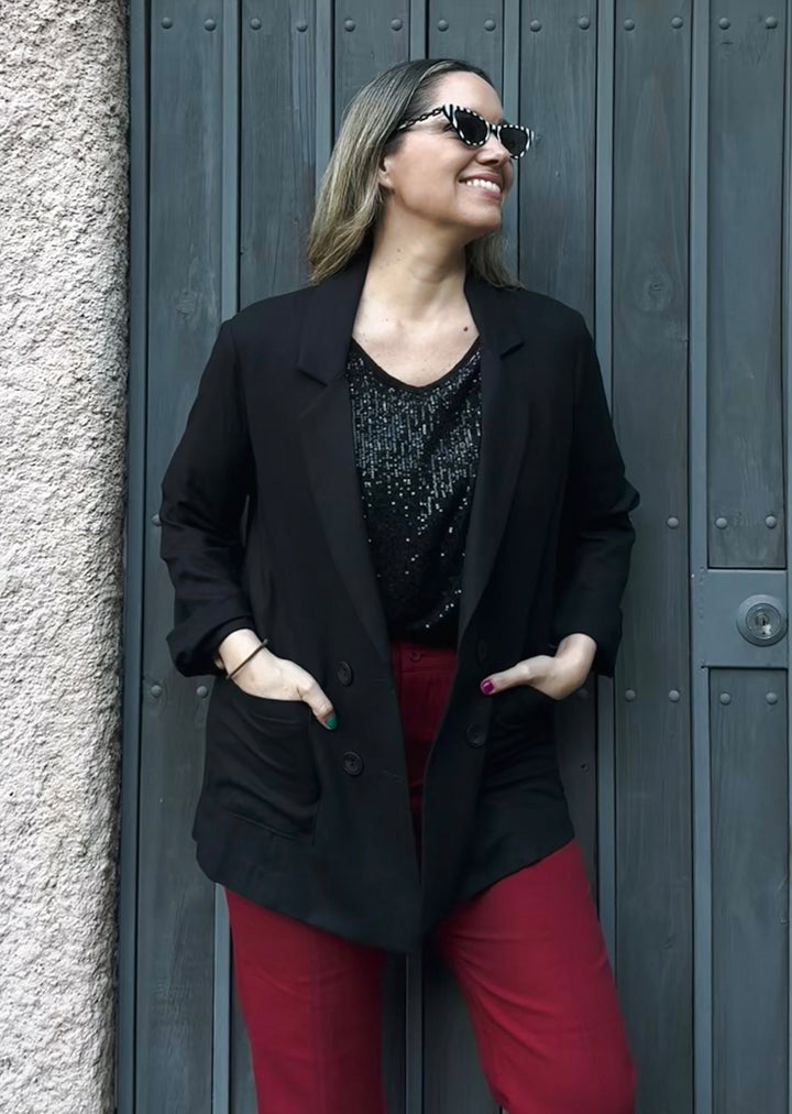 Blazer Paula | Negro