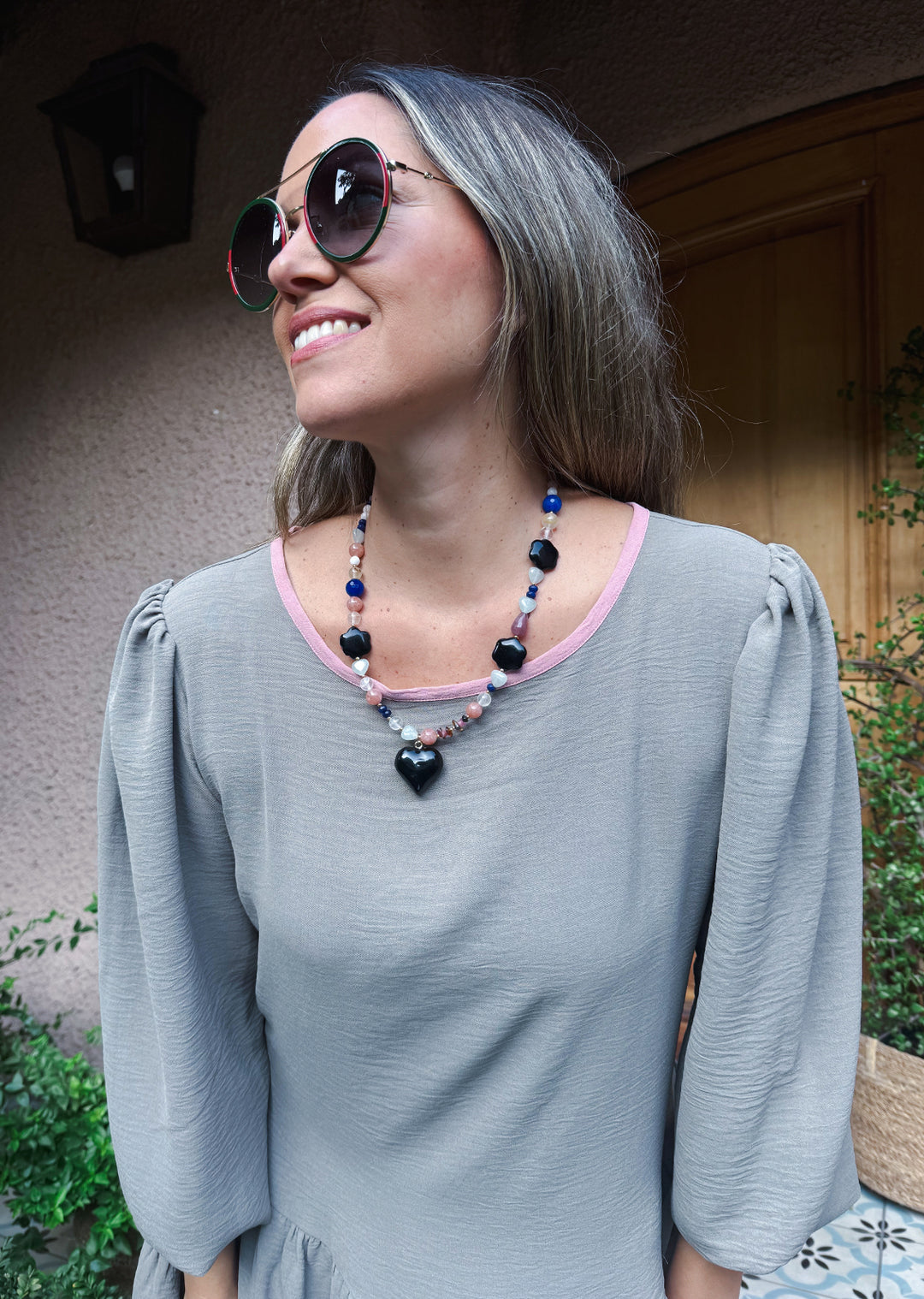 Vestido Gloria | Light Green, Rosa